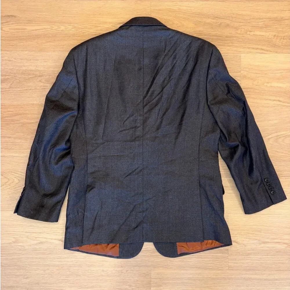Jos. A. Bank Joseph slim fit dark gray suit jacket/blazer 2 button mens size 40S